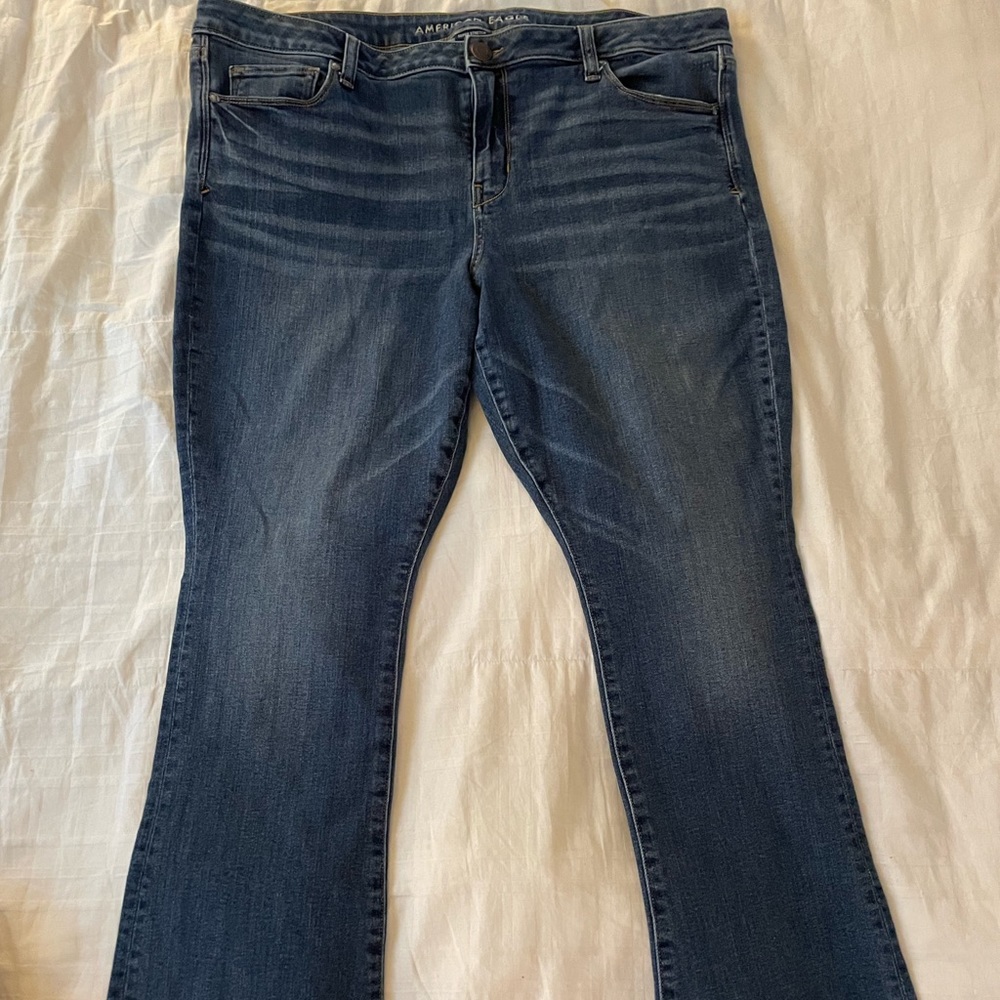 American eagle size 20 skinny kick jeans